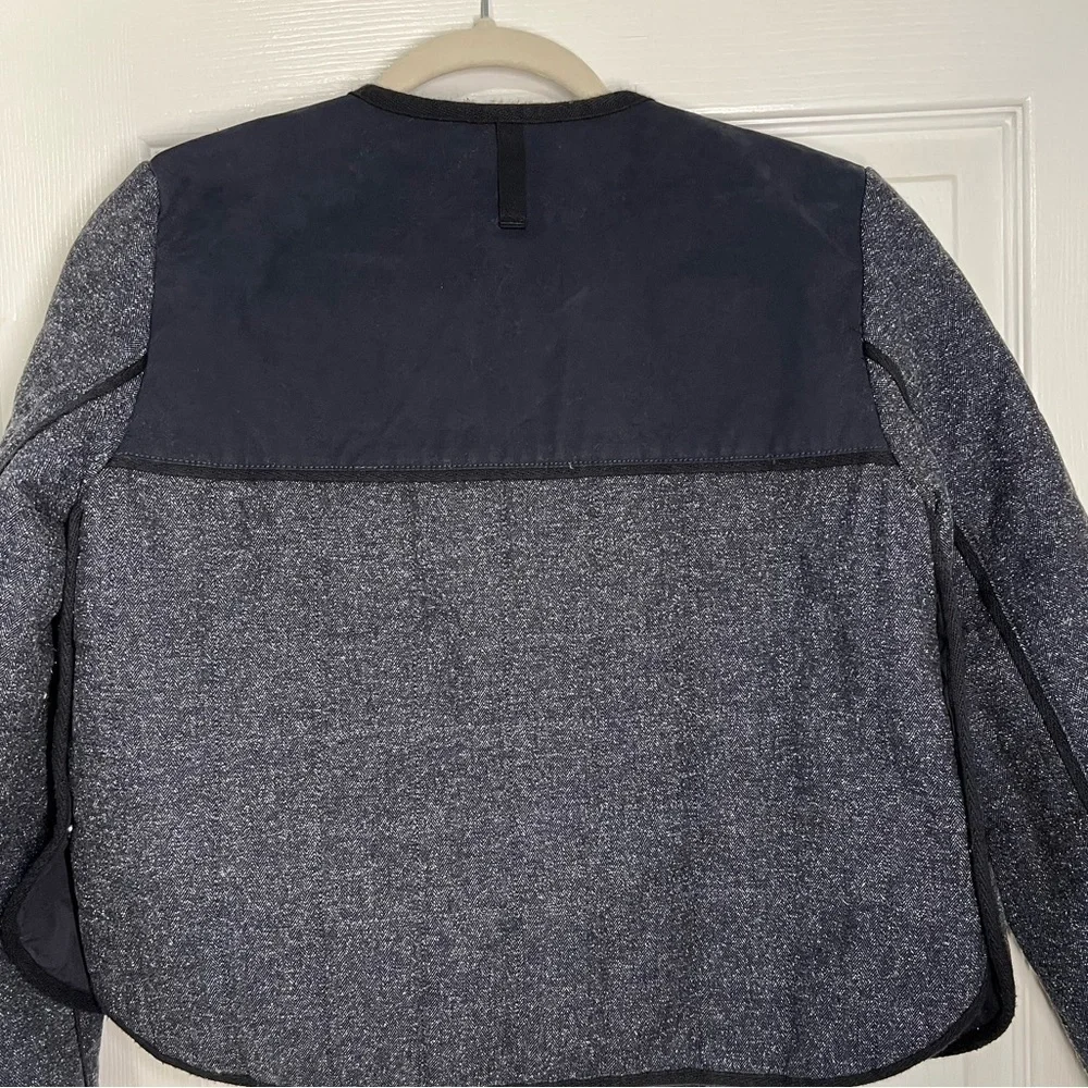 J.Crew Women's‎ Black and Gray Jacket